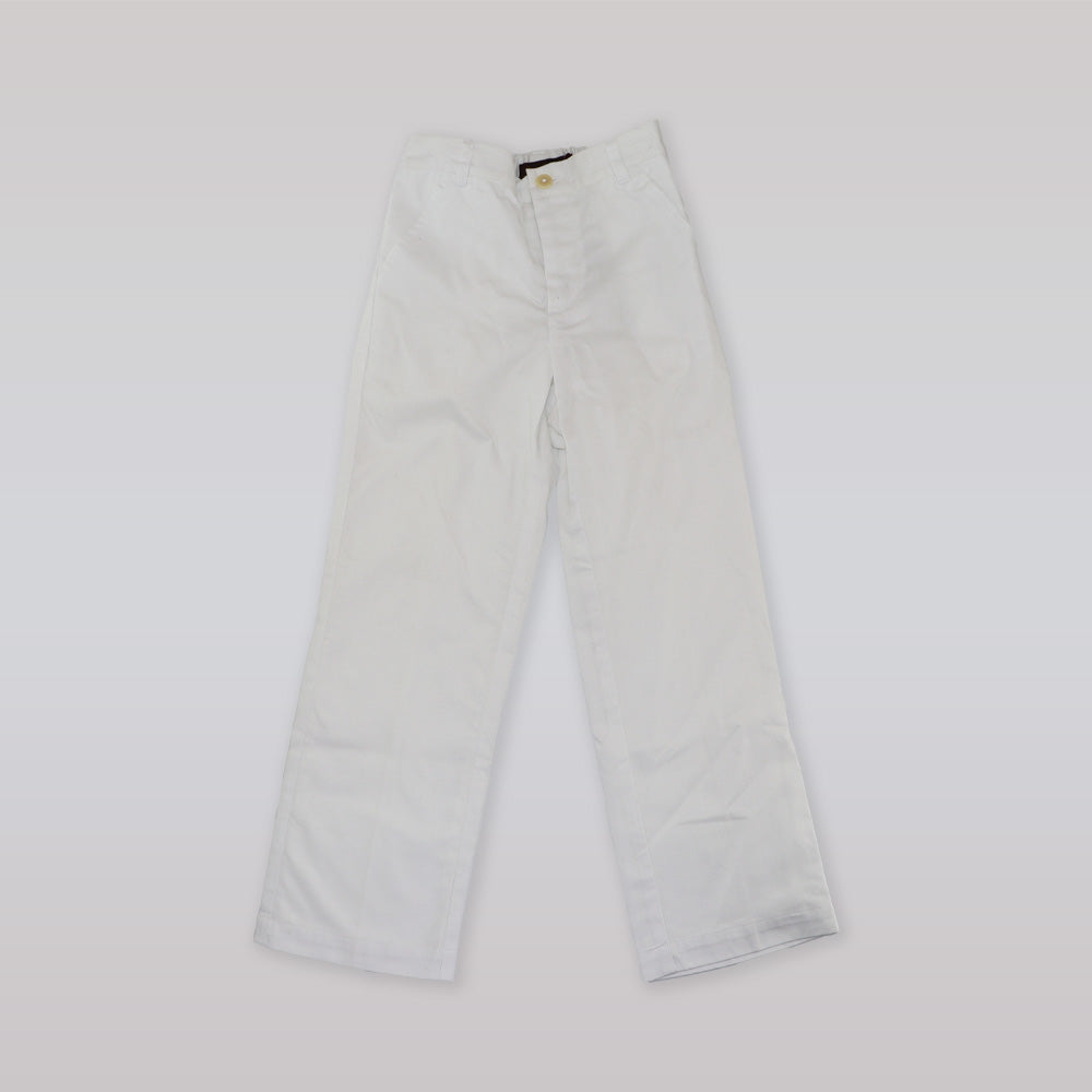Fleurisse & Leon Joseph Classic White Dress Pants for Kids