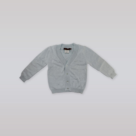 Fleurisse and Leon Paul Navy Blue Knitted Toddler Cardigan