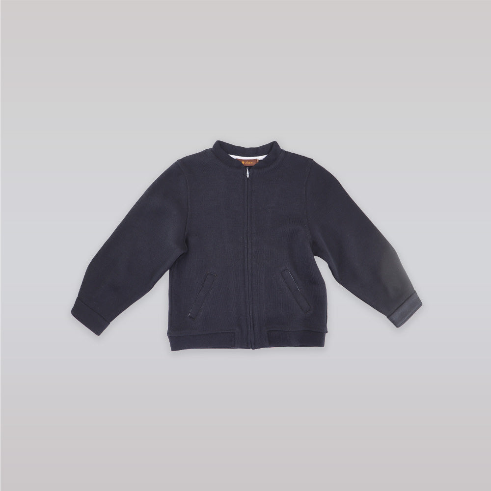 Fleurisse & Leon Kids Kings Wood Dark Navy Woolen Jacket
