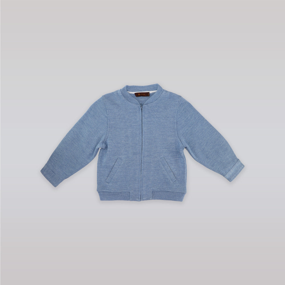 Fleurisse & Leon Boys Kings Wood Light Blue Smart Jacket