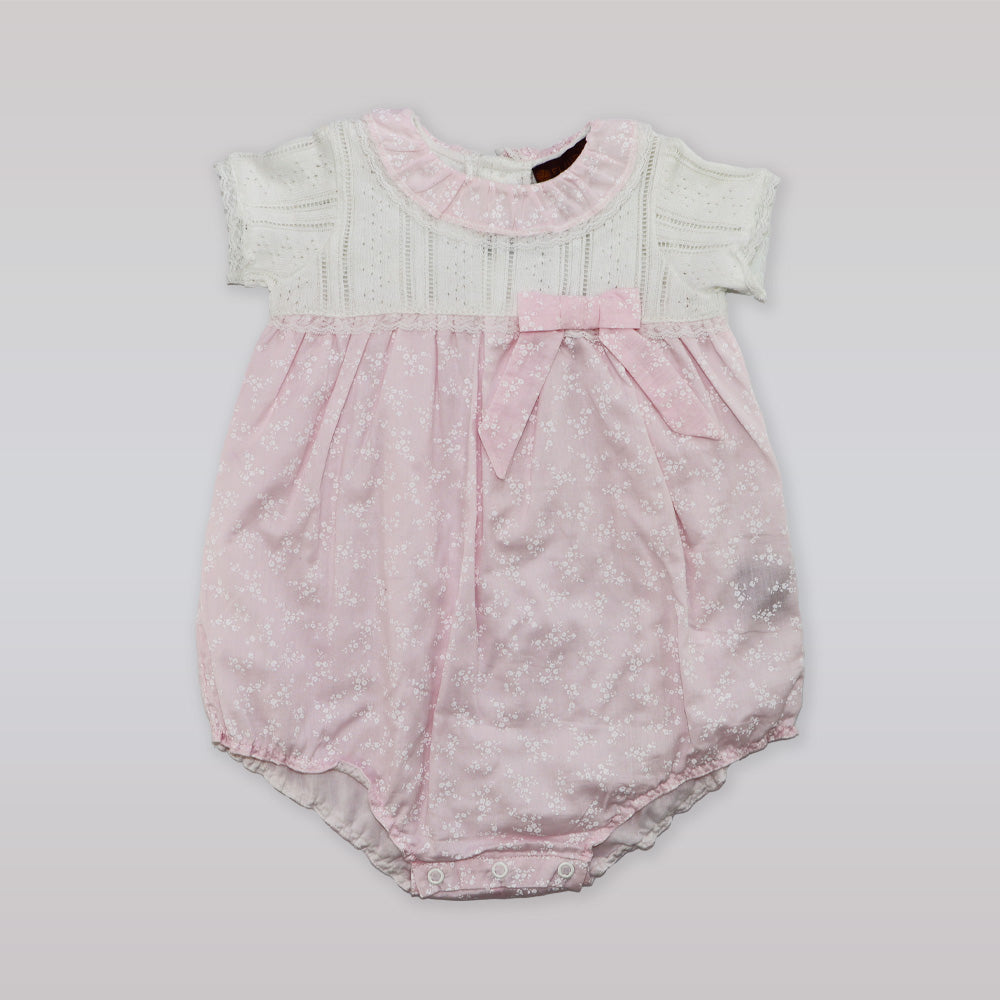 Fleurisse & Leon Elegant Pink Floral Bella PK Toddler Dress