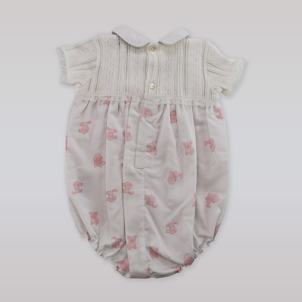 Fleurisse & Leon Bella Pink Floral Baby Dress 18 Months