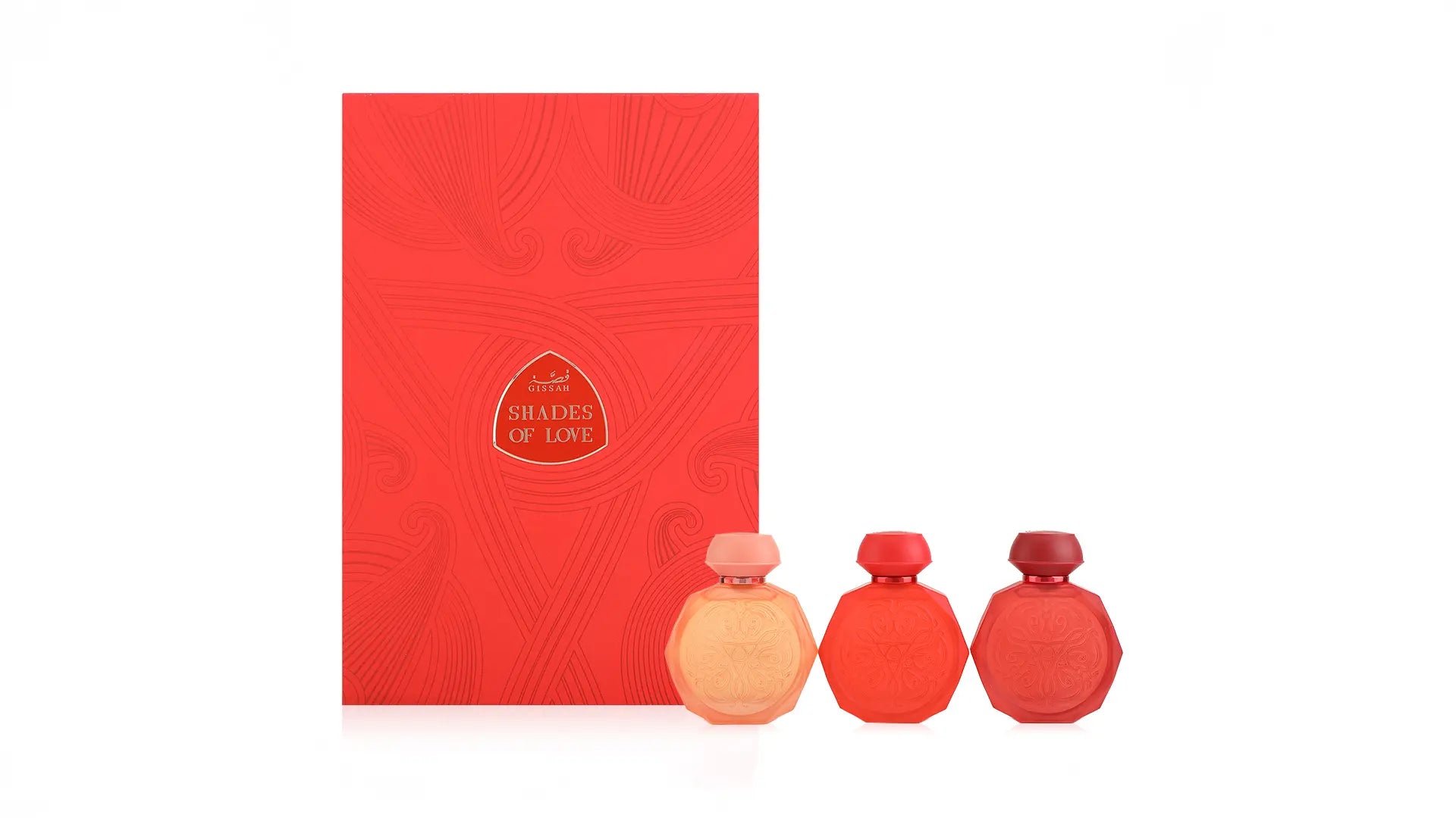 Gissah Shades of Love Eau de Parfum Set - 3pc Collection