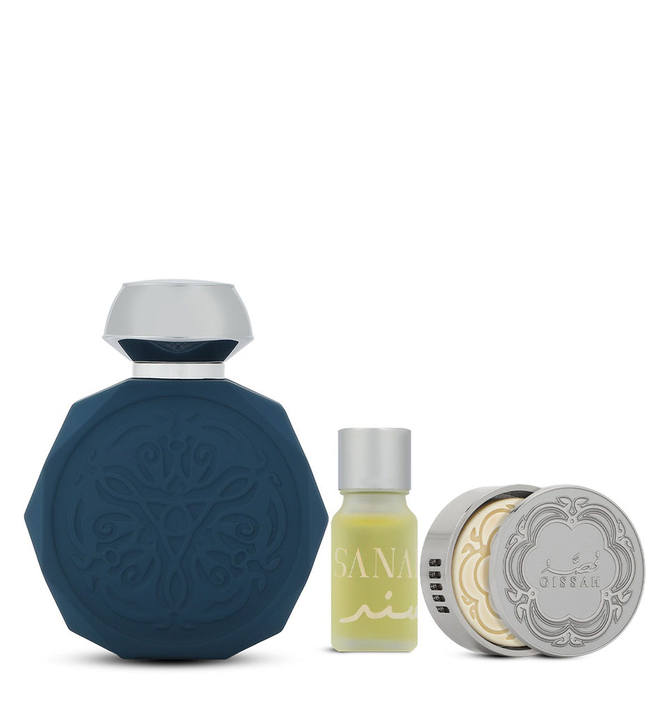 Gissah Sanad Masculine Fragrance Set with Eau de Parfum Diffuser