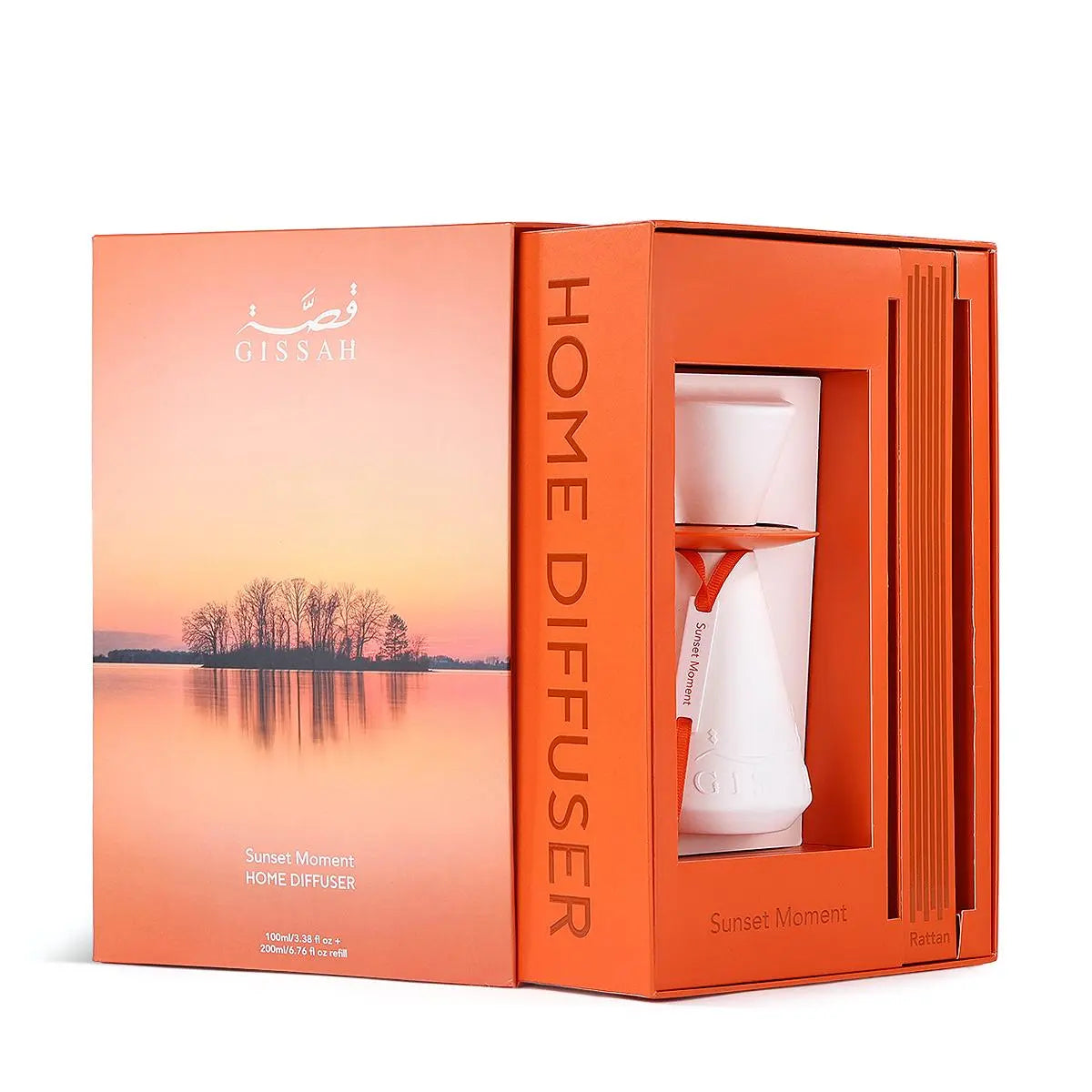 Gissah Charming Day Home Diffuser Set with 200ml Refill