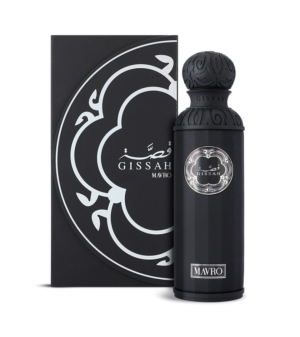 Gissah Mavro Eau de Parfum for Men - Woody Spicy Citrus Fragrance