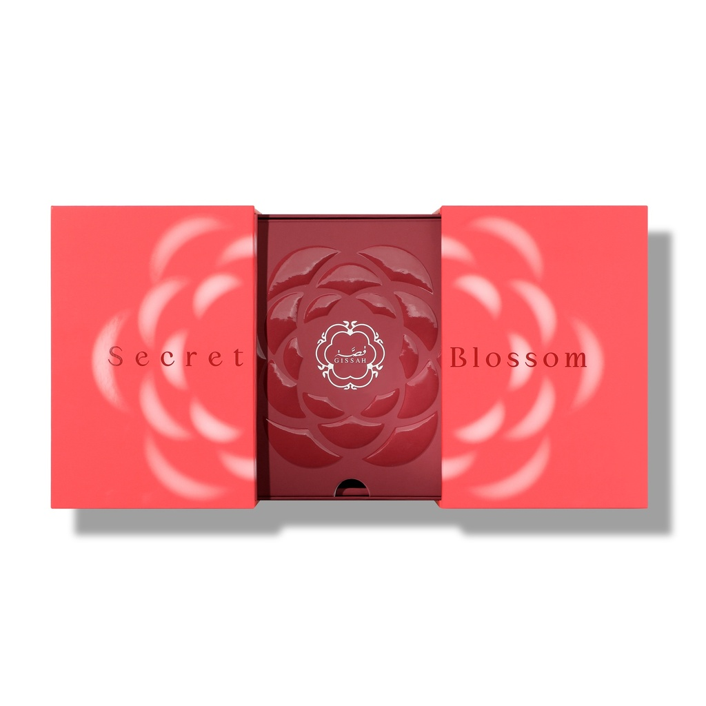 Secret Blossom Fragrance Gift Set with Perfume, Powder, and Khamriya