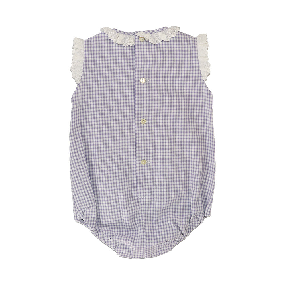 Elegant Ancar Ranita Blue Cotton Baby Romper for Toddlers