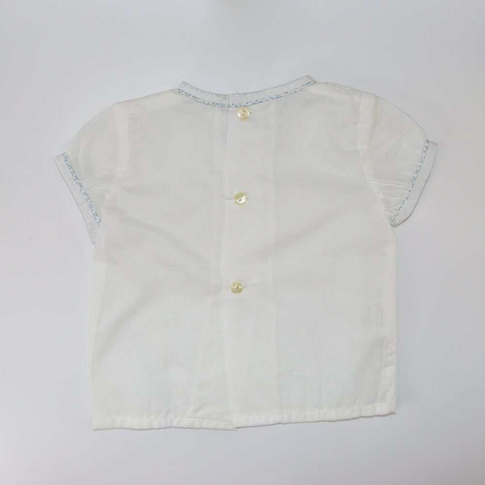 Ancar Baby Boy Classic Long Sleeve Cotton Button Down Shirt
