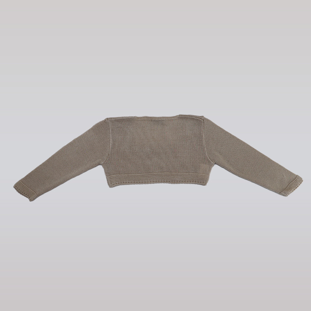 Ancar Infants Hooded Knit Jacket with Classic Button Closure