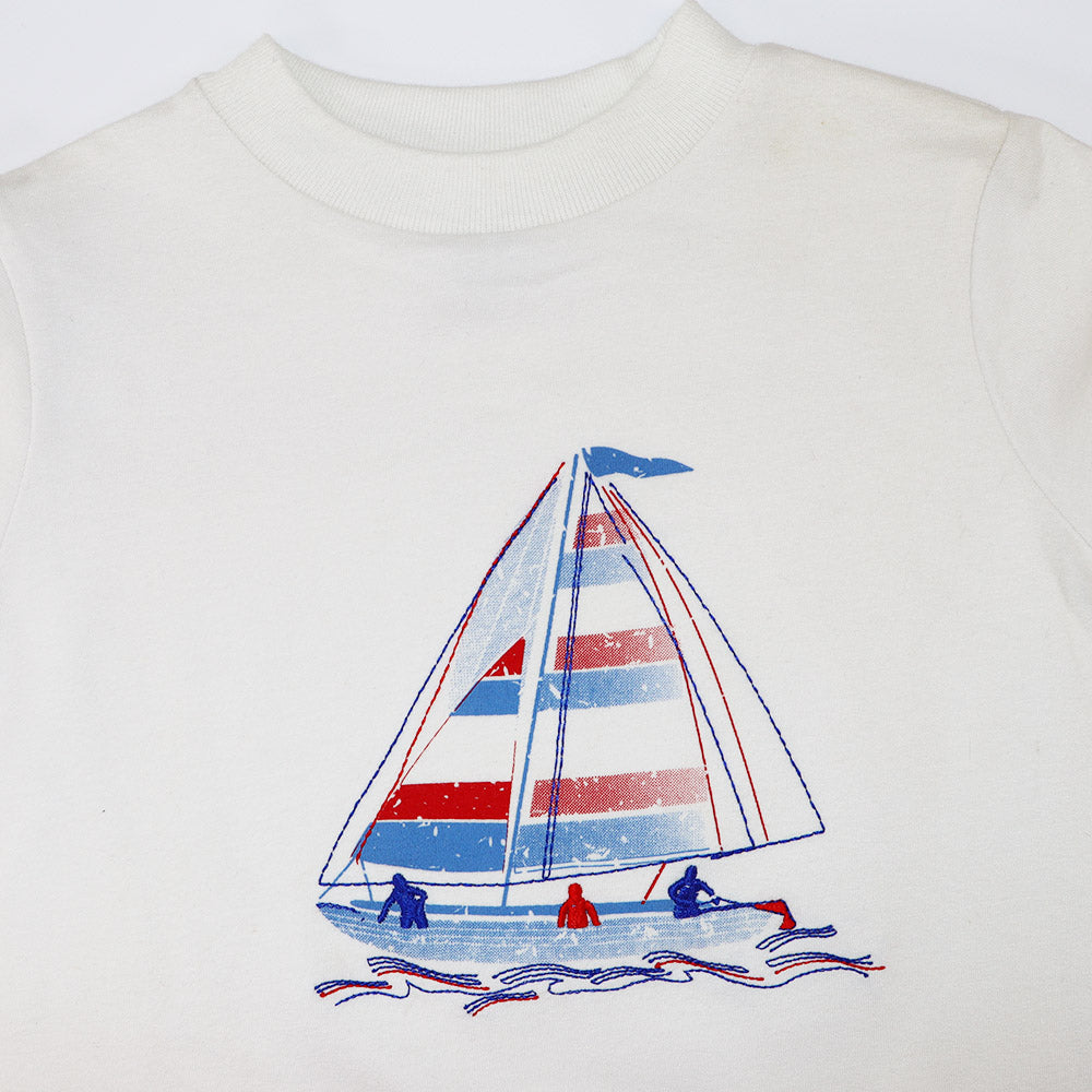 Sarah Louise Soft Cotton Toddler T-Shirt with Decorative Collar Detail