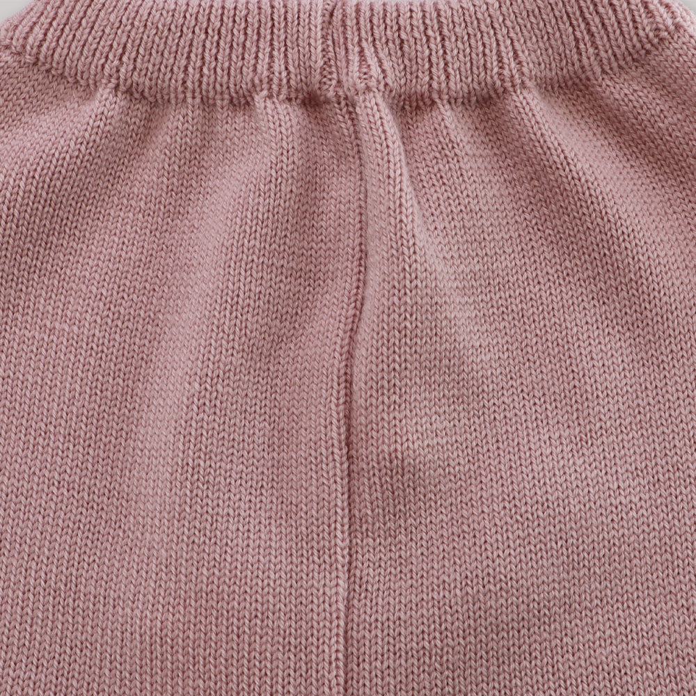 Paz Rodriguez Porcelana Pink Knit Baby Leggings for Infants