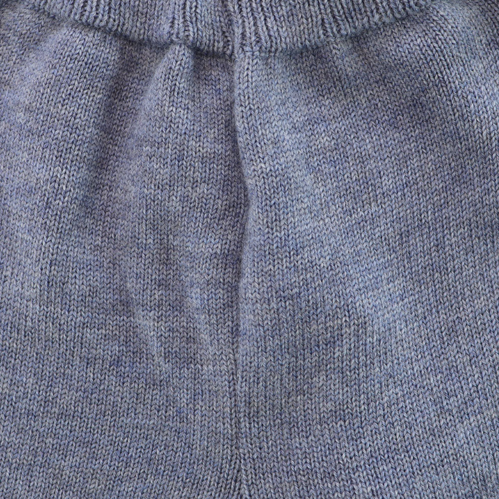 Paz Rodriguez Baby Vintage Style Knitted Trousers In Soft Blue