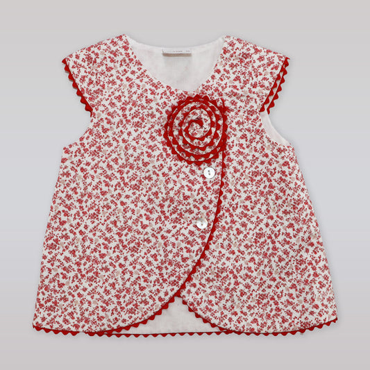 Paz Rodriguez Bambu Cotton Short Dress for Baby Girls