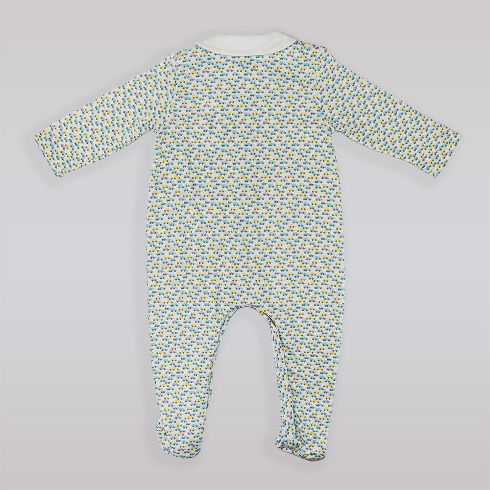 Petit Bateau Dors Bien Soft Cotton Baby Sleepsuit Footed Pajamas