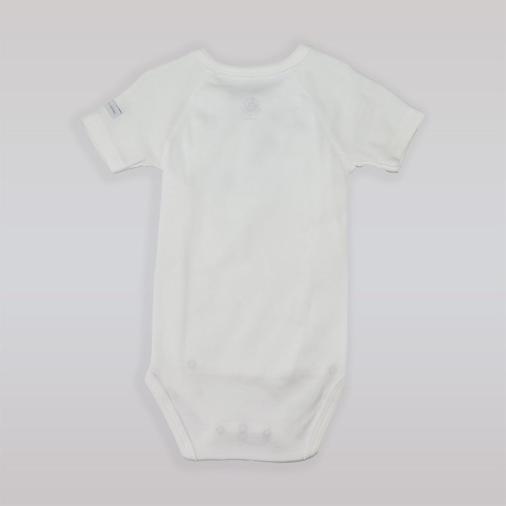 Petit Bateau Body Moine Soft Cotton Long Sleeve Baby Bodysuit