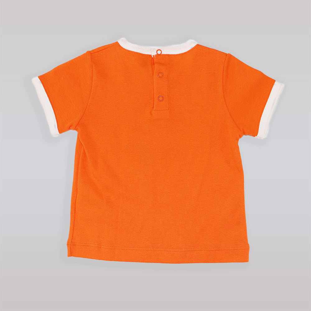 Petit Bateau Soft Cotton Baby Tee Shirt Blue and White