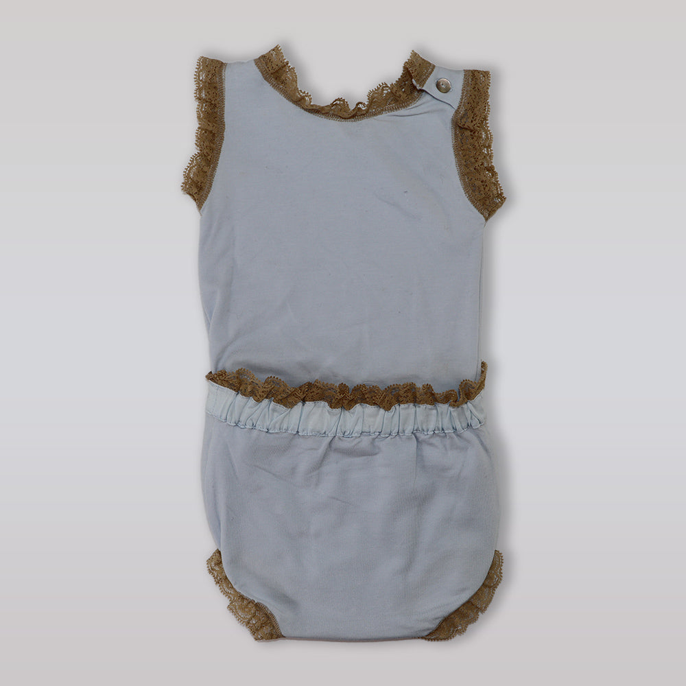 Purete Du Bebe Elegant Knit Two Piece Baby Sweater Set