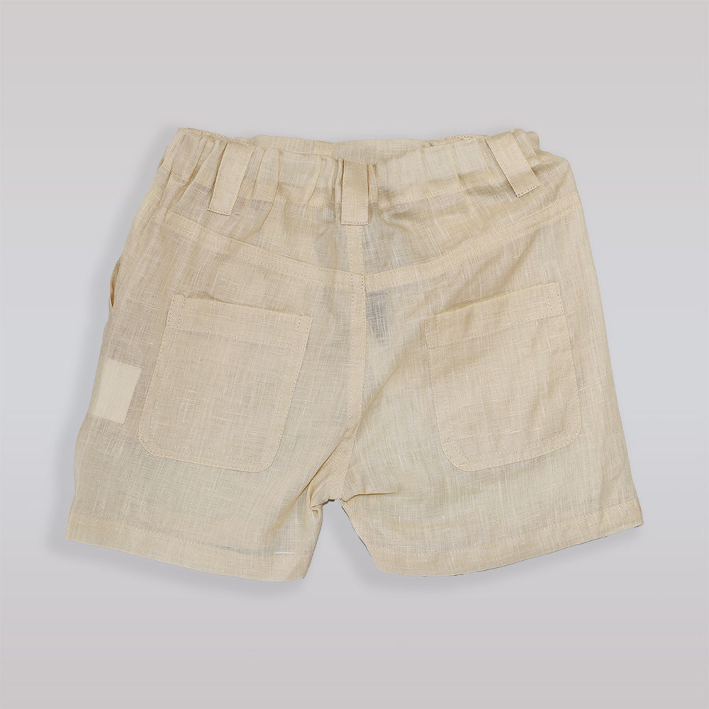 Purete Du Bebe Soft Cotton Shorts for 18 Month Toddlers