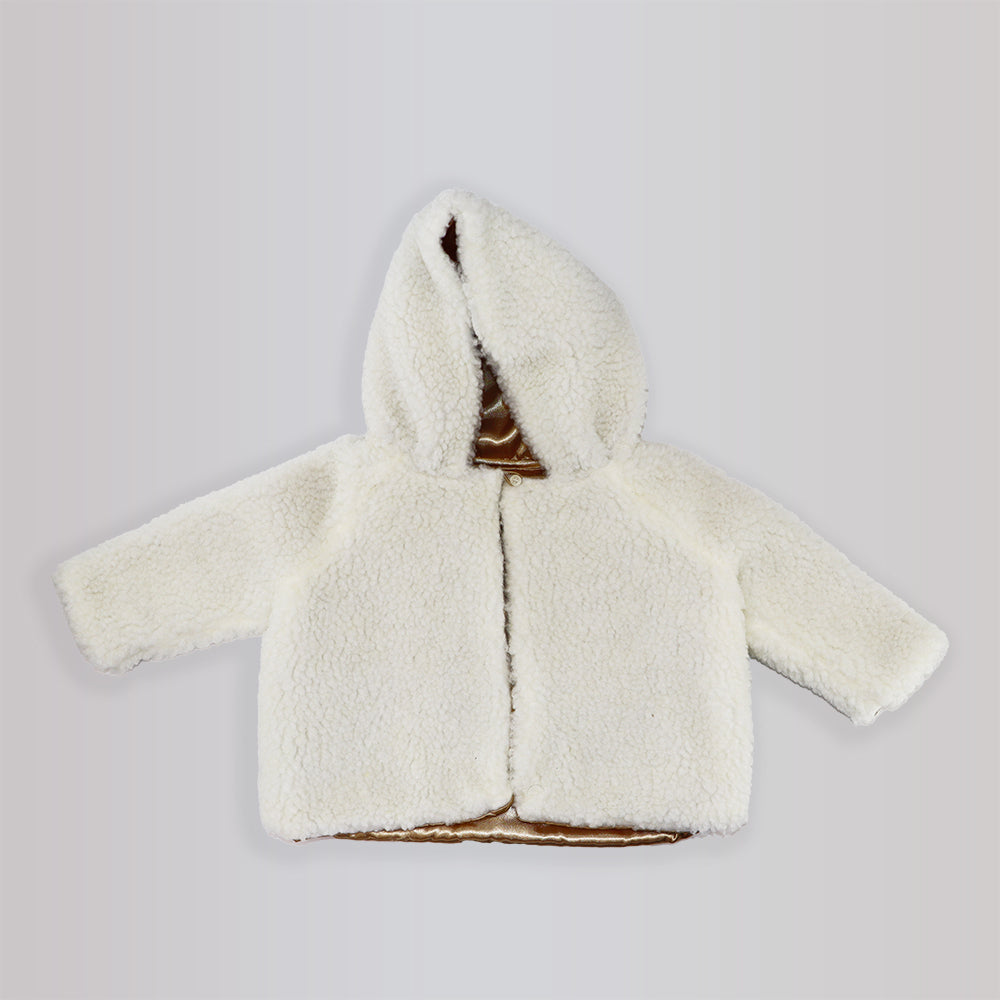 Their Nibs Baby Vintage Style Cream Cotton Button Up Jacket