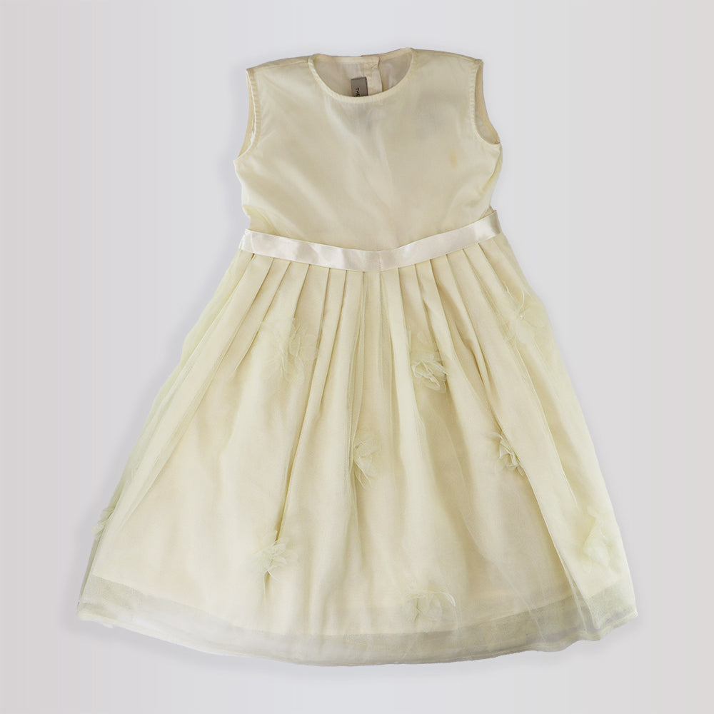 Elegant Their Nibs Dove Cream Occasion Dress for Girls