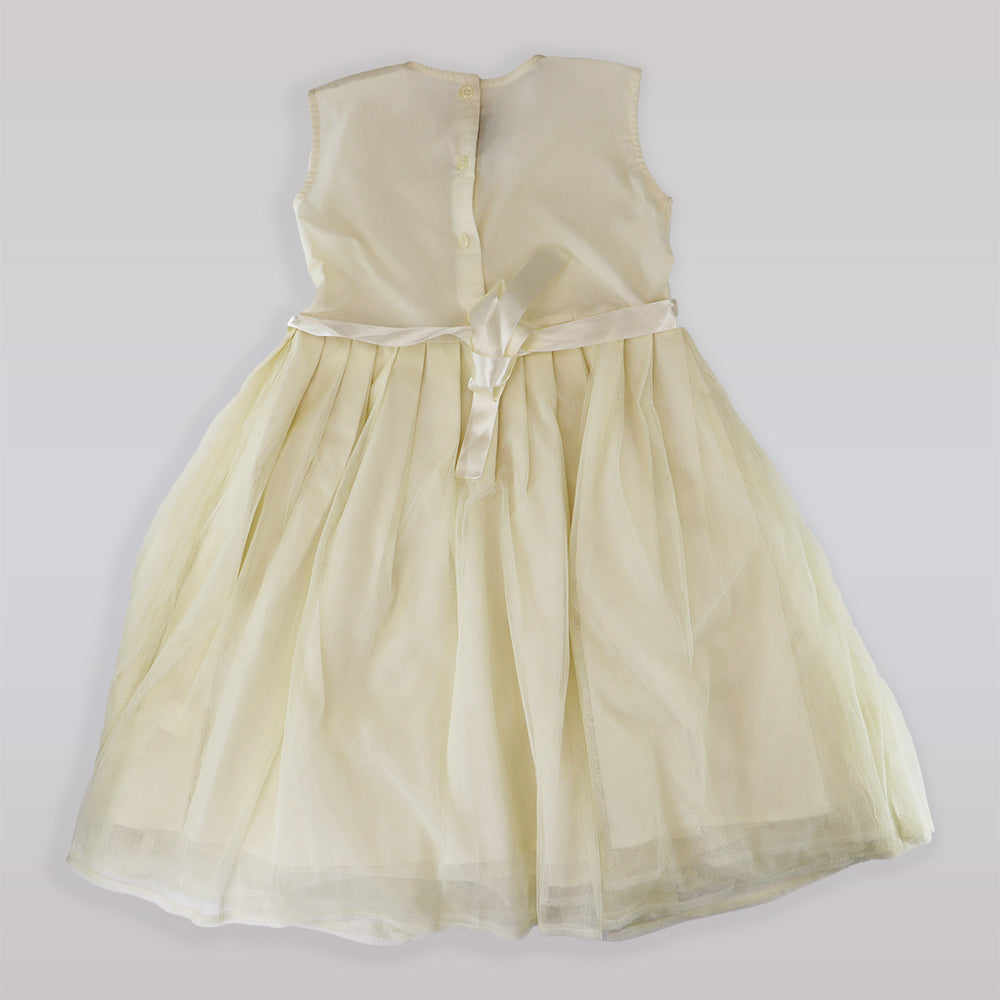 Elegant Their Nibs Dove Cream Occasion Dress for Girls