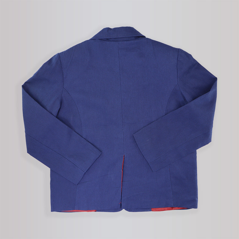 Their Nibs Boys Stylish Navy Blue Vintage Zip Jacket