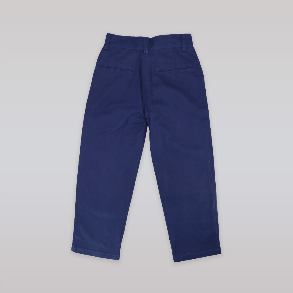 Their Nibs Boys Navy Vintage Trousers for Classic Smart Style