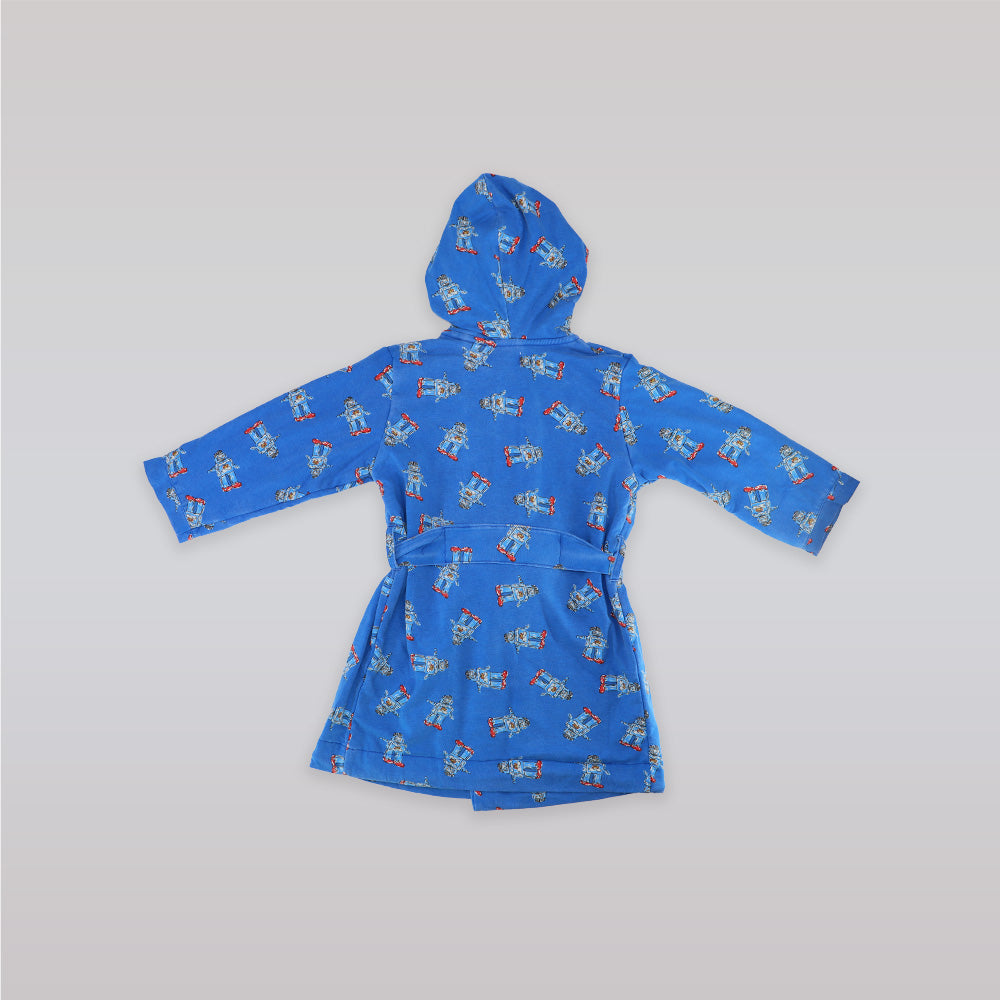 Their Nibs Boys Blue Skateboard Print Soft Cotton Pyjama Set