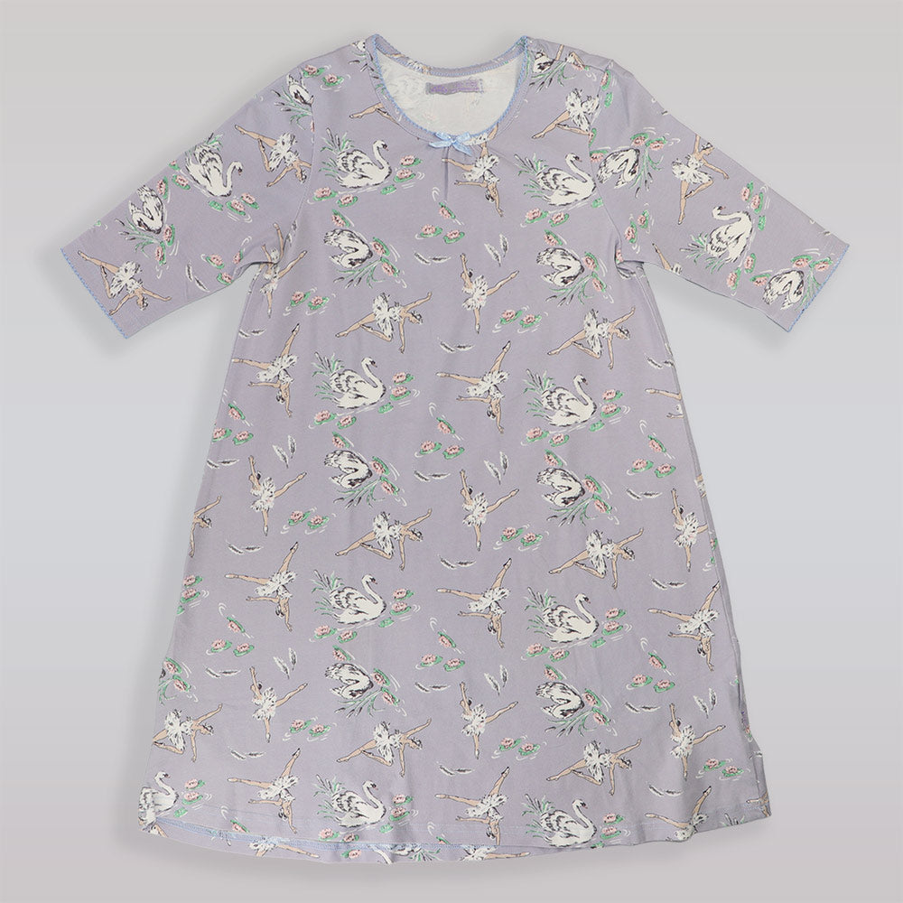 Their Nibs Girls Russian Doll Print Cream Cotton Pajama Set