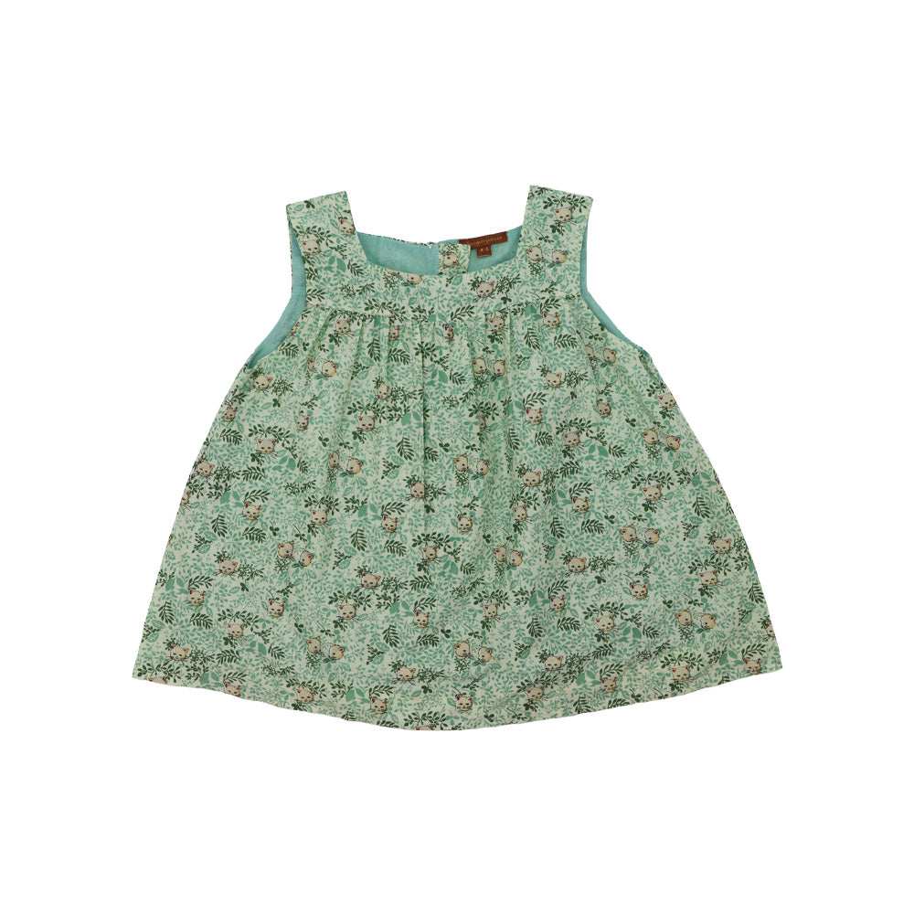 I Love Gorgeous Girls Aqua Bunny Graphic Cotton Top