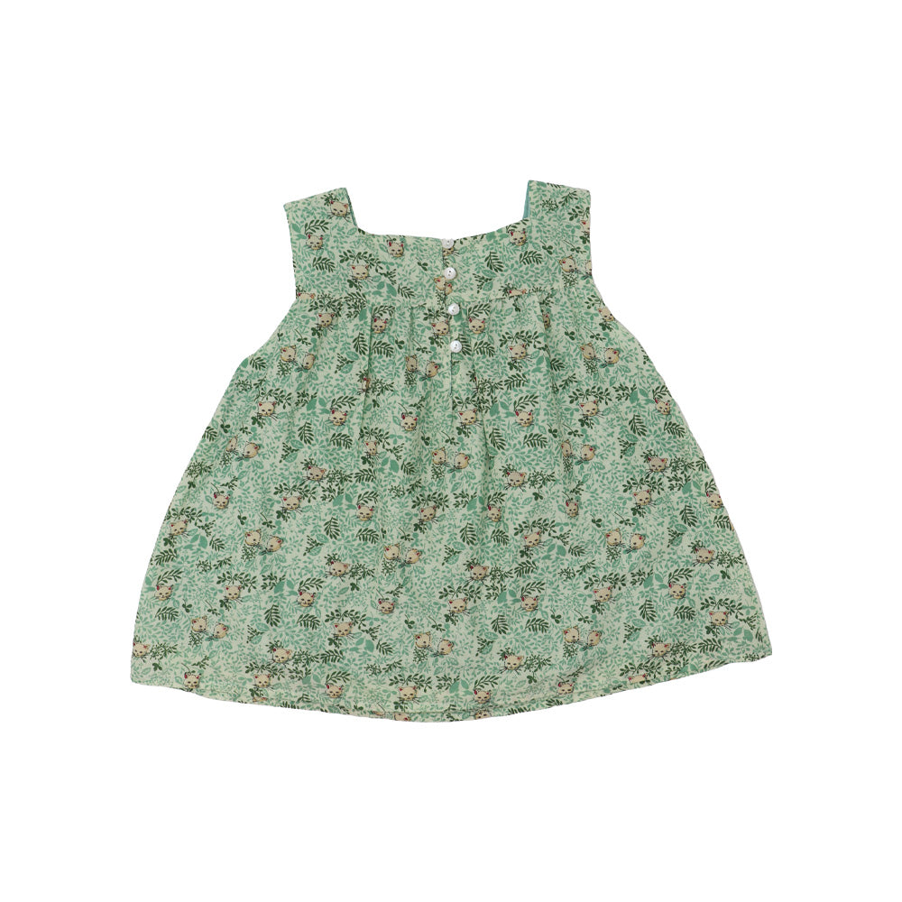 I Love Gorgeous Girls Aqua Bunny Graphic Cotton Top