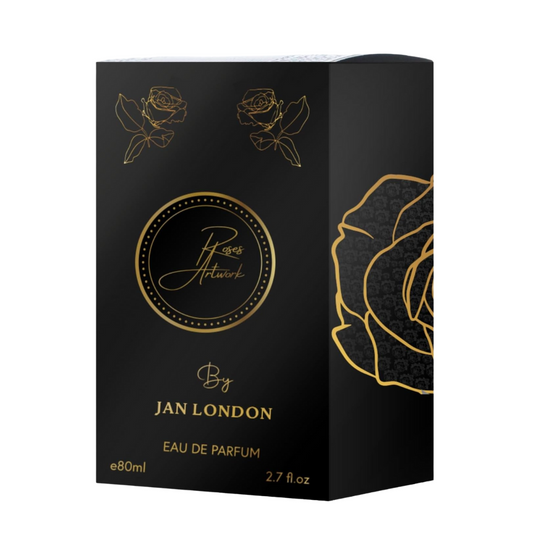 Jan London Roses Artwork Luxury Damask Rose Floral Perfume 80ml