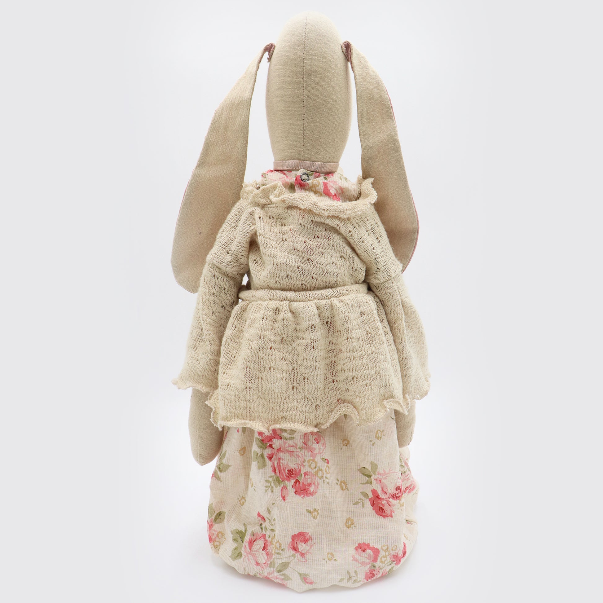Maileg Bunny Light Girl Medium Soft Linen Plush Toy Doll 20 Inch