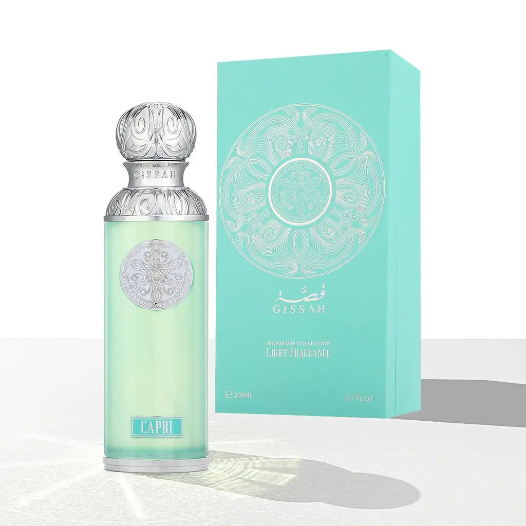 Gissah Capri Eau de Parfum Unisex Aquatic Woody Aromatic 200ml