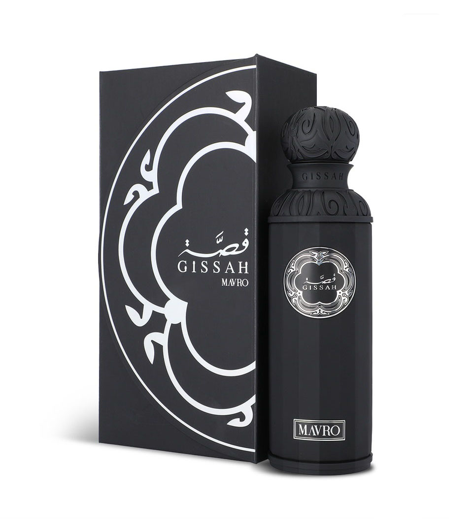 Gissah Mavro Eau de Parfum for Men - Woody Spicy Citrus Fragrance