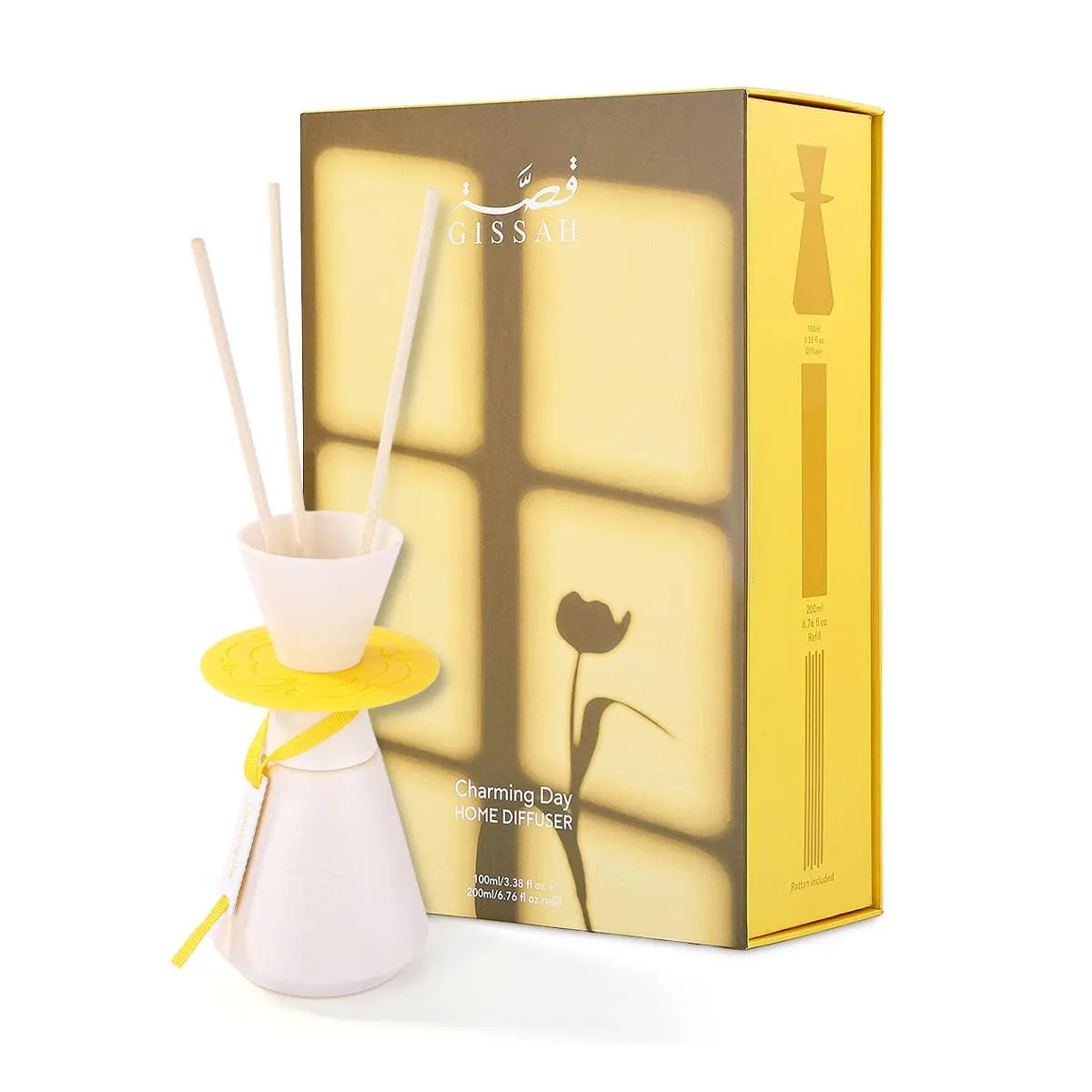 Sunset Moment Home Diffuser Set with Fruity Ambery Refill Bottle