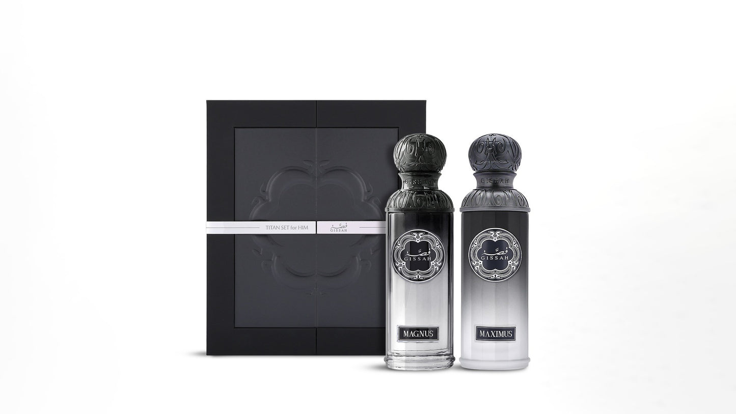 Gissah Titan Him Fragrance Set 2x90ml Magnus and Maximus Perfumes