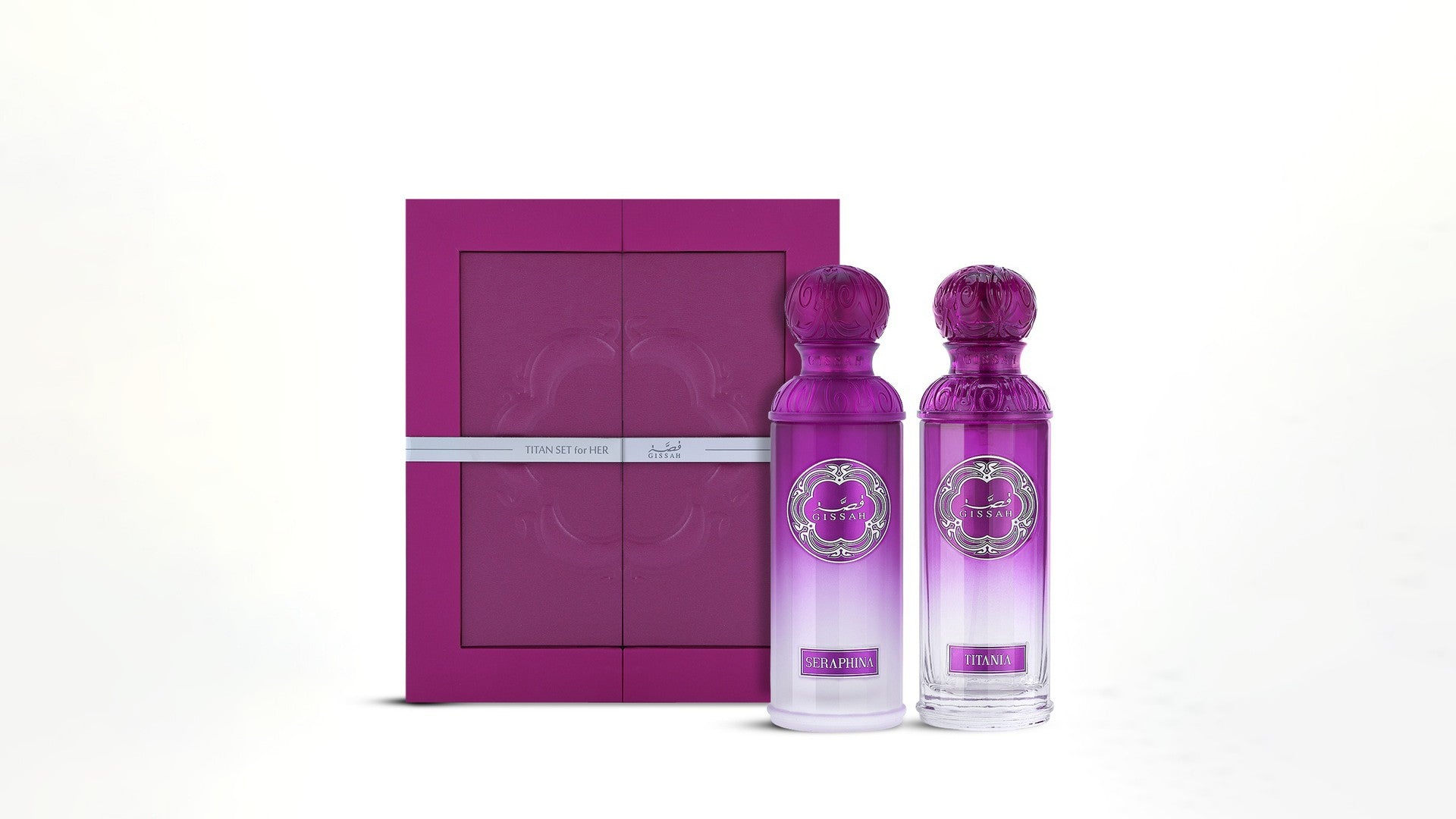 Gissah Titan Her Fragrance Gift Set - Two 90ml Perfumes