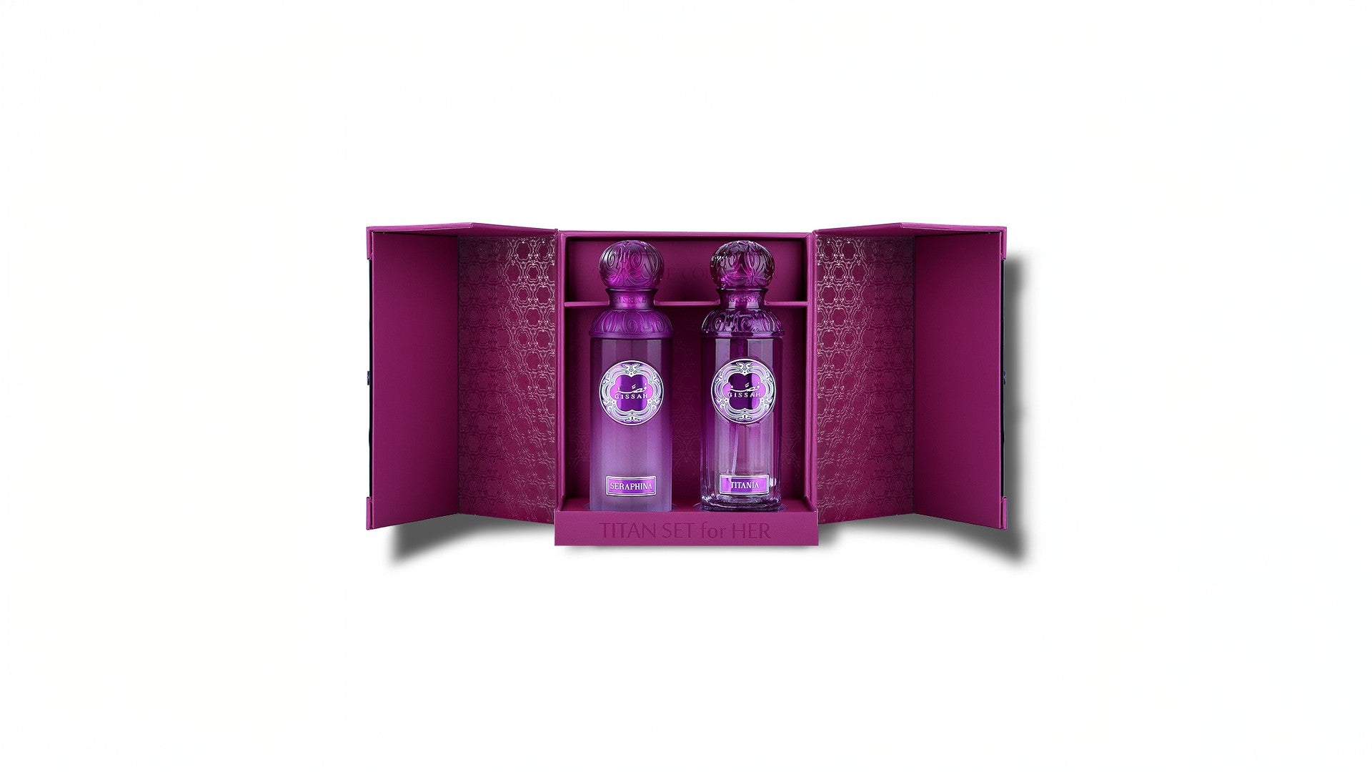 Gissah Titan Her Fragrance Gift Set - Two 90ml Perfumes