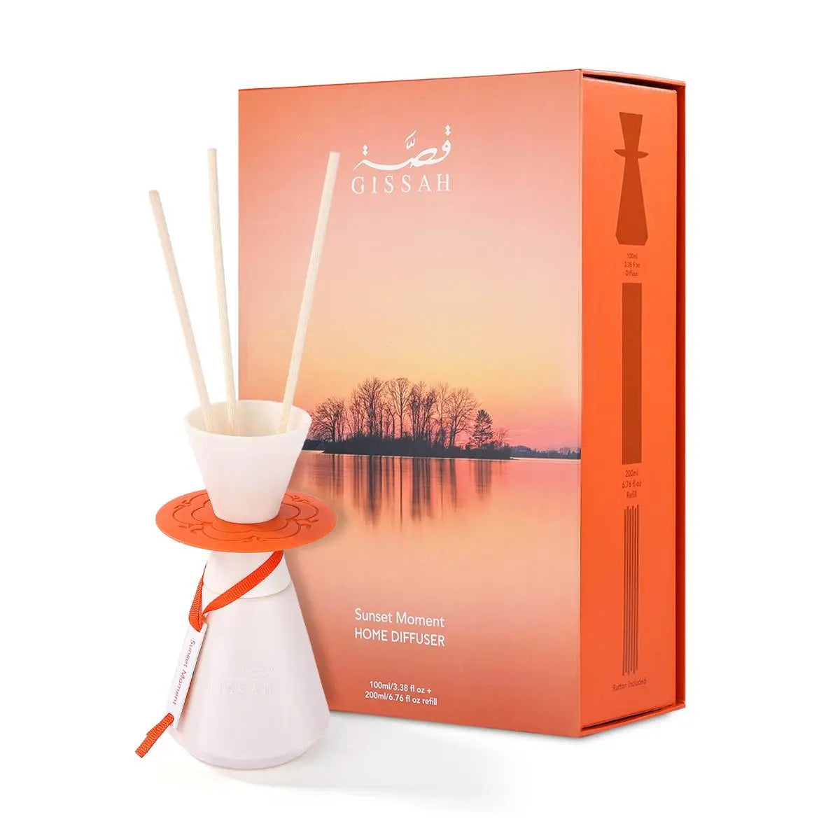 Gissah Charming Day Home Diffuser Set with 200ml Refill