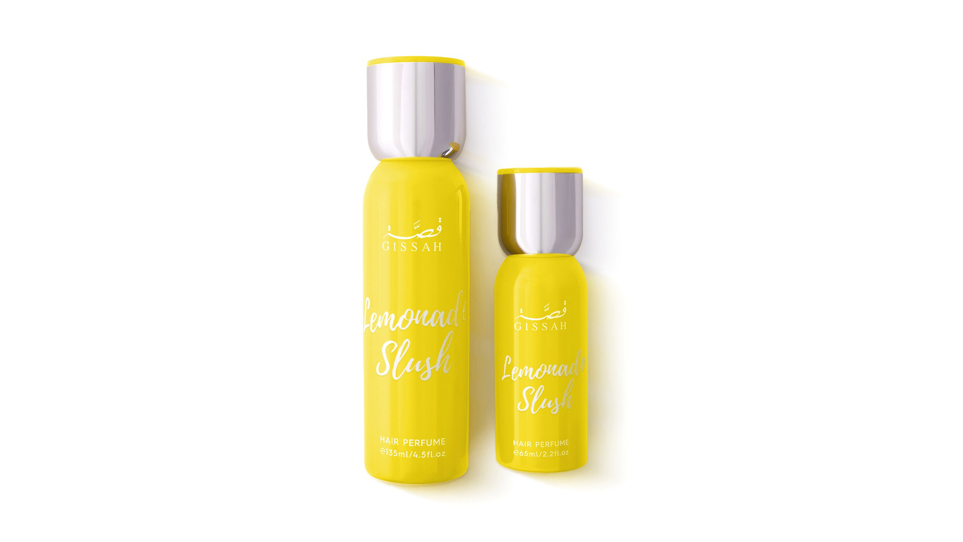 Gissah Lemonade Slush Unisex Hair Mist Set 135ml and 65ml