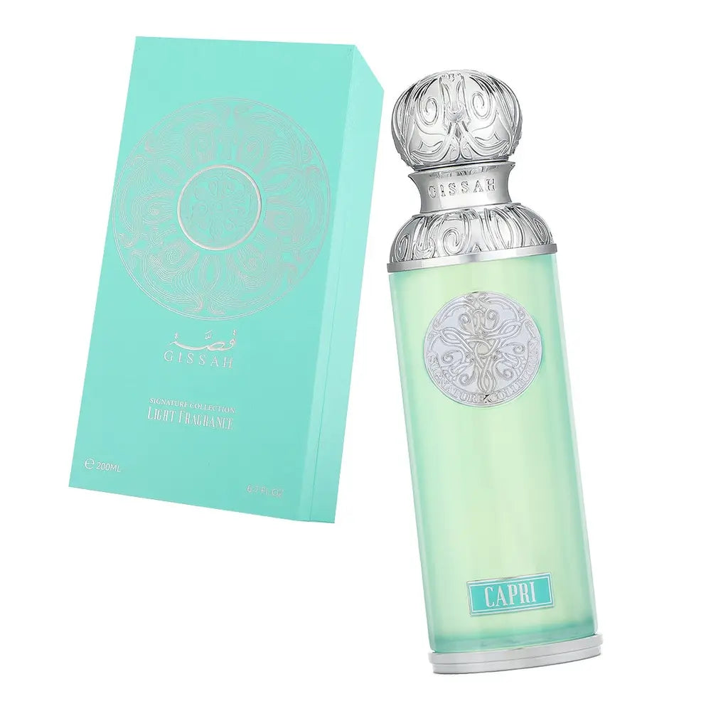 Gissah Capri Eau de Parfum Unisex Aquatic Woody Aromatic 200ml