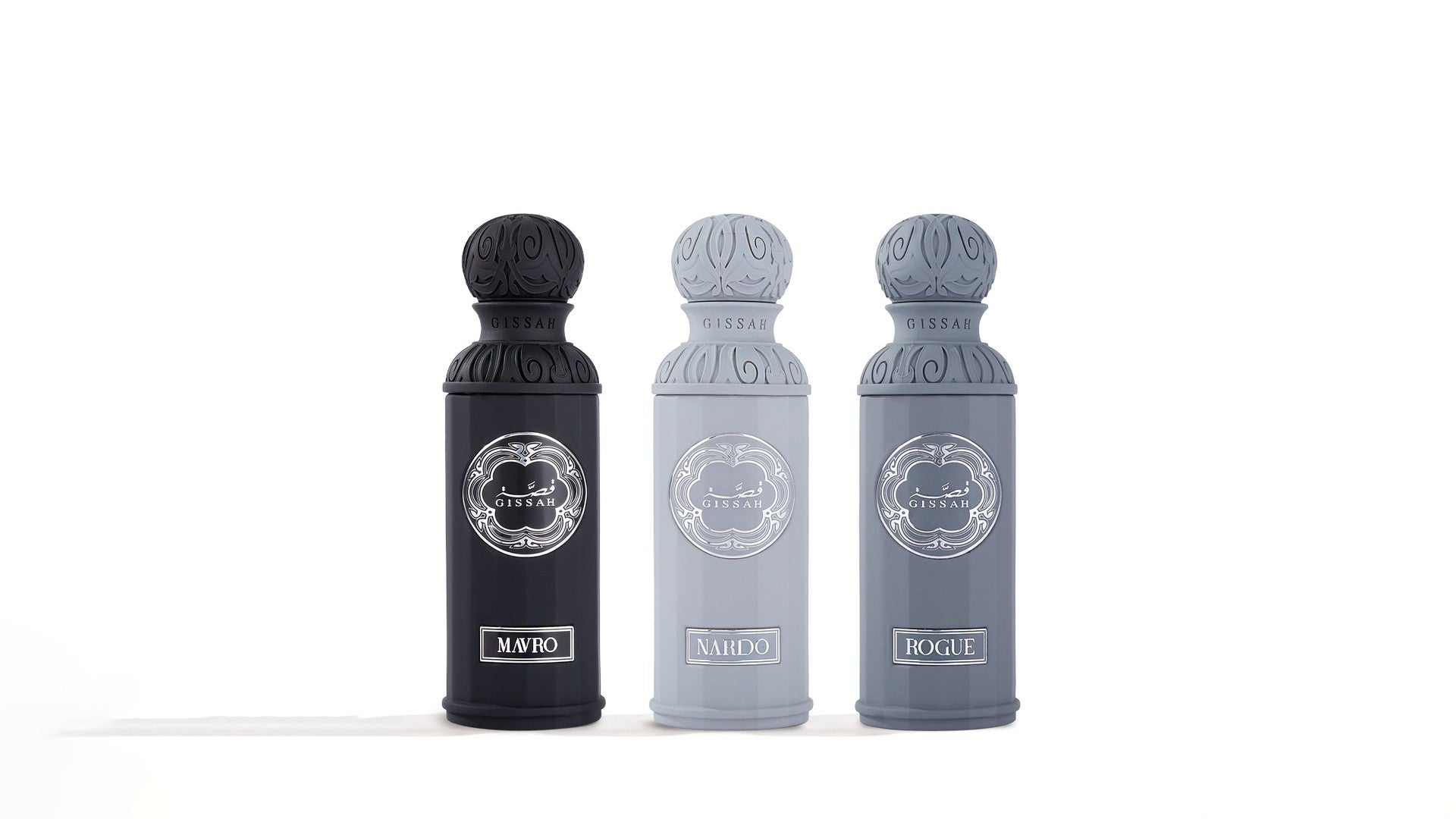 Gissah Graphite Masculine Fragrance Set 3 x 50ml Eau de Parfum