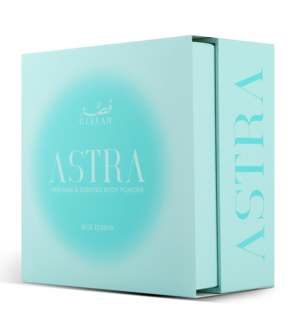 Gissah Astra Fragrance Set Featuring 60ml EDP and 10g Powder