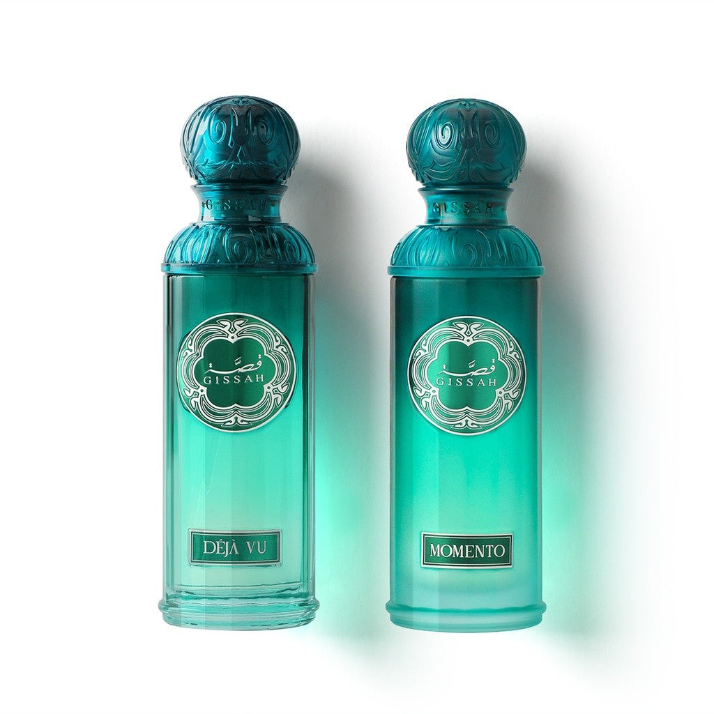 Gissah Timeless Perfume Set for Unisex - 2 x 90ml Bottles
