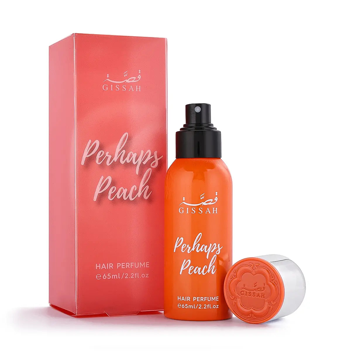 Gissah Perhaps Peach Hair Mist Gourmand Fruity Scent 65ml