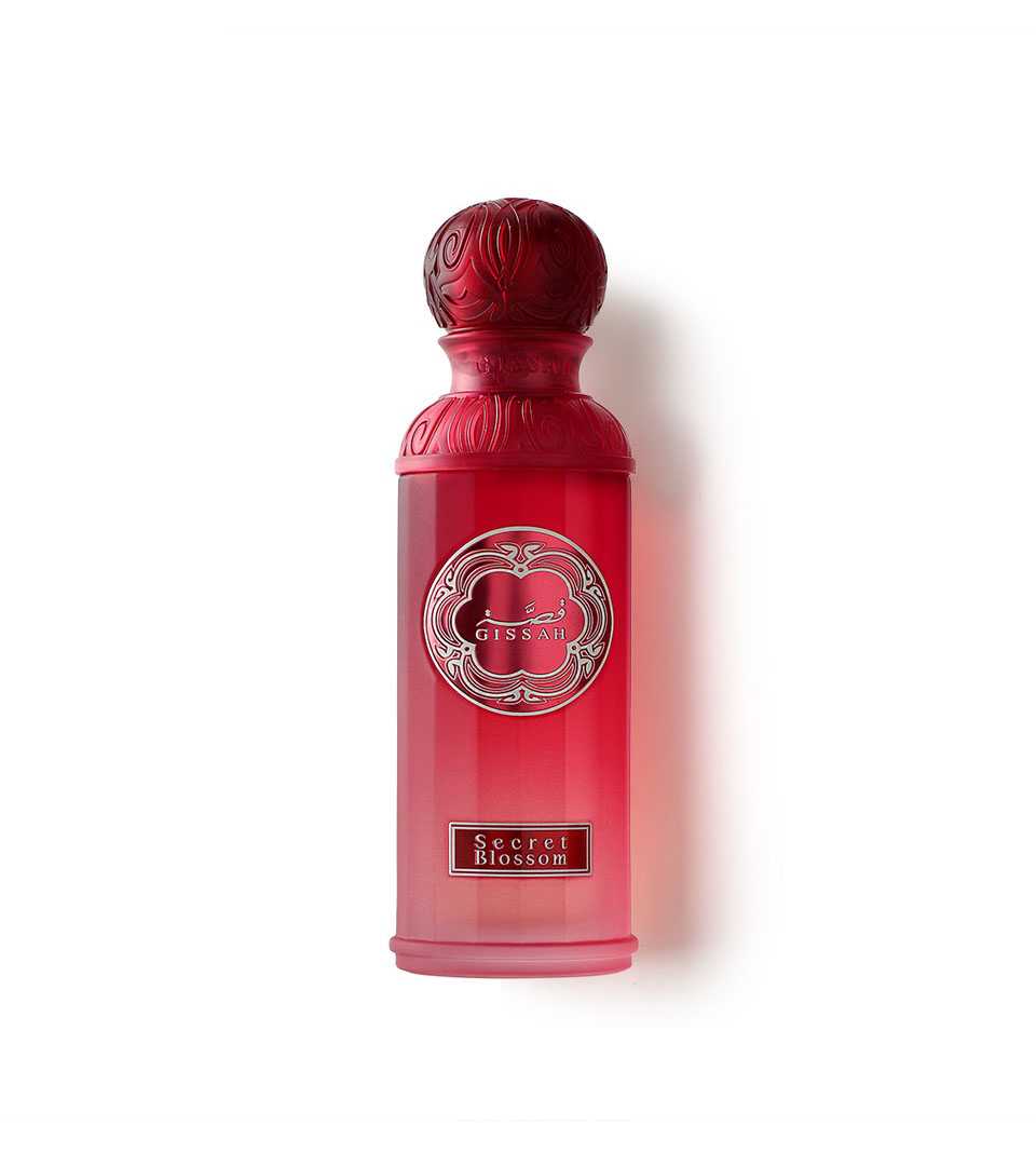 Secret Blossom Fragrance Gift Set with Perfume, Powder, and Khamriya