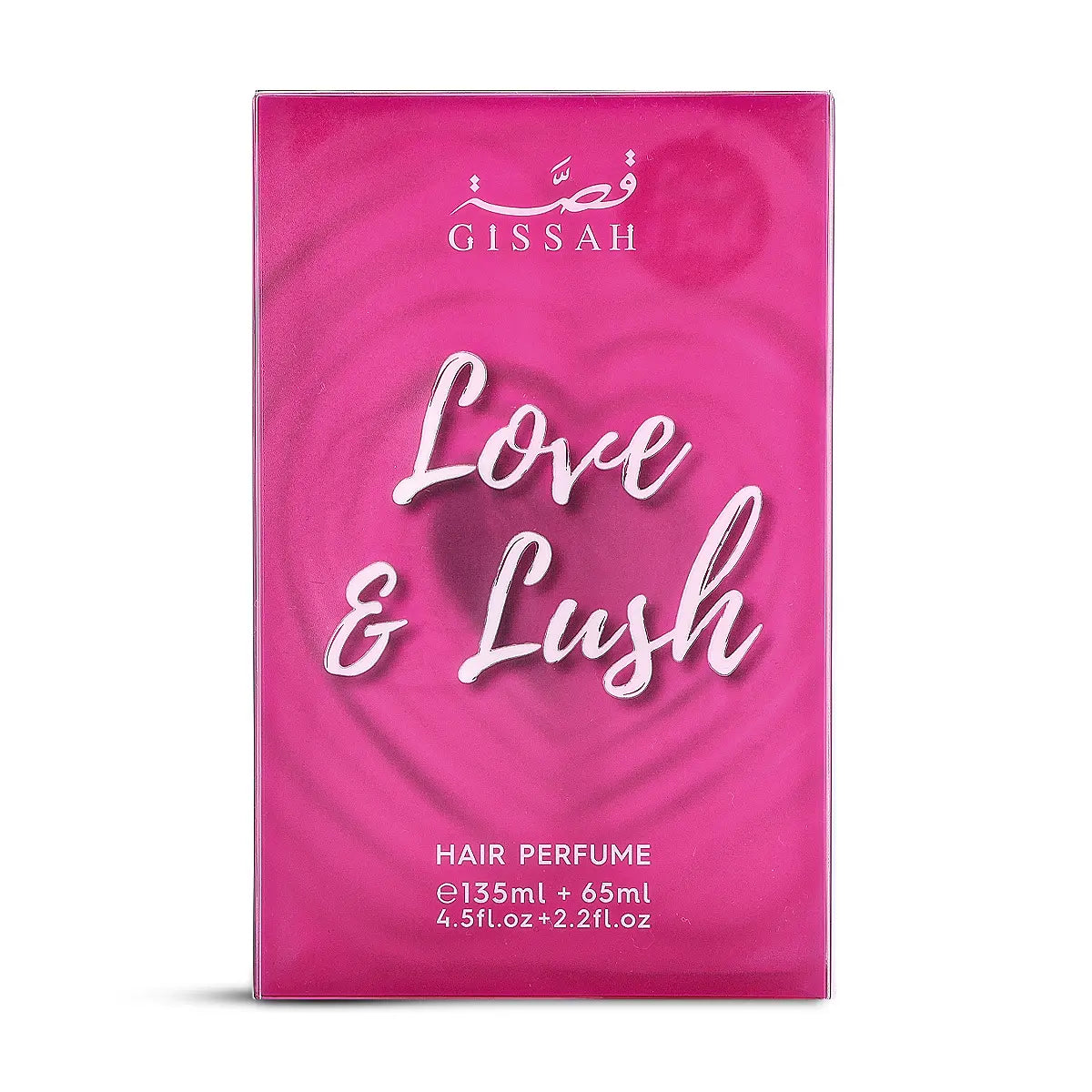 Gissah Love & Lush Hair Mist Set with Travel Size Bottle