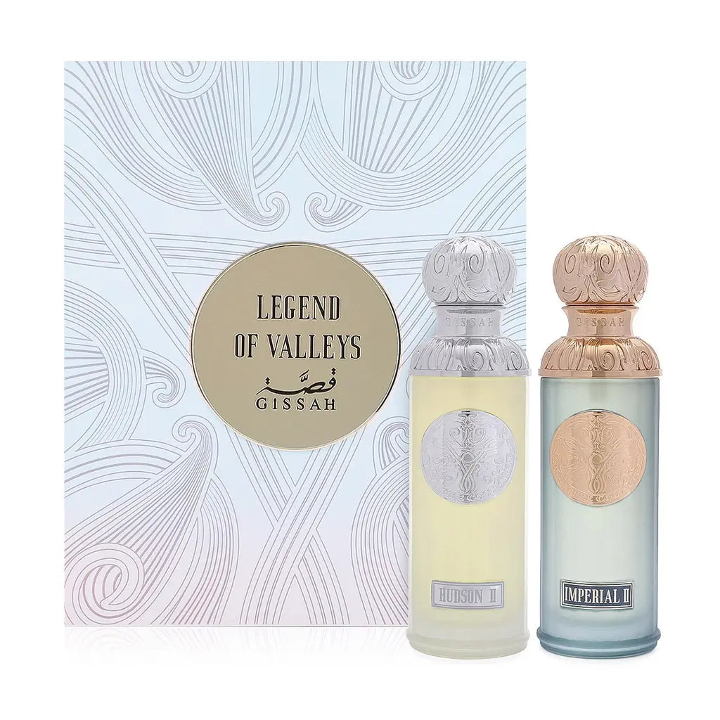 Gissah Legend Of Valleys Unisex Eau De Parfum 2x90ml Set